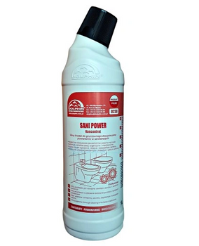 Dolphin Sani Power 1 L Starkes Präparat zum Entfernen von Anlauffarben, Rost, Zunder