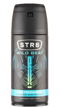 STR8 Wild Beat Spray Deodorant For Men 150 ml