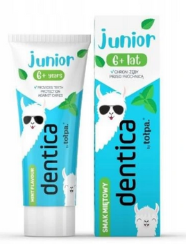 TOŁPA Dentica Pastă de dinți Junior 6+ Mentă 50 ml