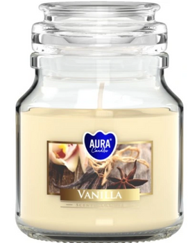 Bispol Scented Candle in Glass 120 g Vanilla