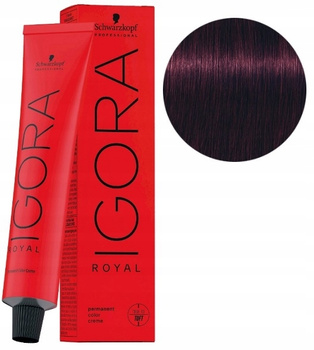 Schwarzkopf Paint Igora Royal 60ml 4-99 medium brown purple extra