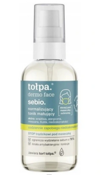 TOŁPA Dermo Face Sebio Mini mattifying normalizing tonic 100 ml