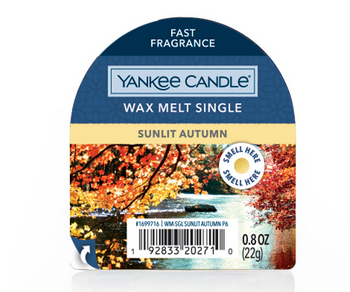 Yankee Candle Classic Wax Sunlit Autumn 22 g