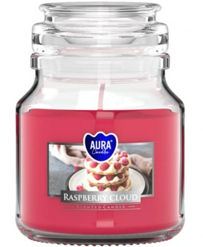Bispol Scented Candle in Glass 120 g Raspberry Cloud