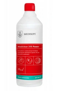 Medisept Mediclean 315 Konzentrat für Sanitärflächen mit verstärkter Reinigungswirkung 1 L