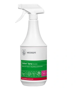 Medisept Velox Spray Tea Tonic Flächendesinfektionsmittel mit Spray 1 L