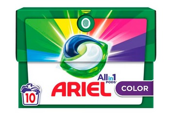 Ariel Color-Kapseln zum Waschen von Buntwäsche 10 Stück