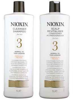 NIOXIN 3 Duo Set 2x1000ml Shampoo + Balsamo
