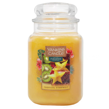Yankee Candle Großes Glas Tropical Starfruit 623g