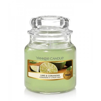 Borcan mic Yankee Candle Lime &amp; Coriandru 104g