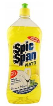 Spic Span Limone Menta Lichid de spălat vase cu lămâie și mentă 1000 ml