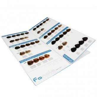 Fanola Mini-Farbpalette 124 Farbtöne
