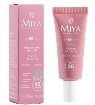 Miya myBBalm Vitamin Cream 02 SPF 30 30 ml Evens out skin tone