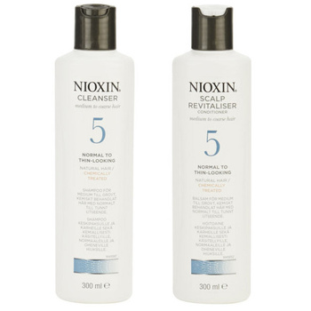 NIOXIN 5 Duo Set 2x300ml Sampon + Balsam