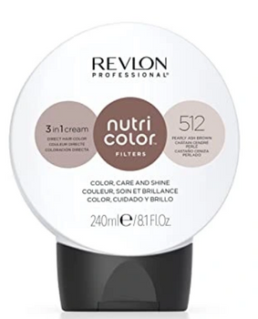 Revlon Nutri Color 512 Pearly Ash Brown Mask 240 ml