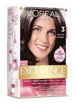 L'Oreal Paris Excellence Creme Hair Colour 3 Dark Brown