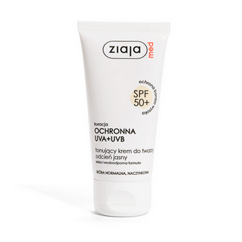 Ziaja Med Trattamento Protettivo UVA+UVB Crema Viso Tonificante tonalità chiara 50 ml