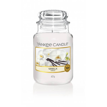Yankee Candle Vanille Großes Glas 623g