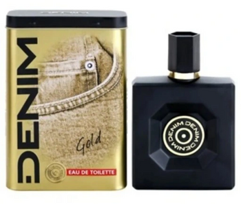 Apă de toaletă Denim Gold 100 ml Cutie de metal