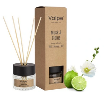 Bispol Diffuser Fragrance Sticks Musk &amp; Citrus 50 ml