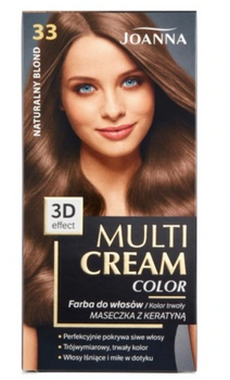 Joanna Multi Cream Color Vopsea de par Blond natural 33