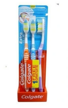 Colgate Extra Clean Zahnbürste Medium 3 Stk