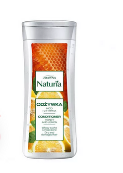Joanna Naturia Honey and Lemon Conditioner 200 g Dry and damaged hair