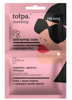 Tołpa Masking Zatrzymaj Czas Maseczka 2w1 10 ml