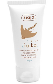 Ziajka Crema viso spf 30 waterproof per bambini sopra i 3 mesi 50 ml