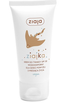 Ziajka Krem do twarzy spf 30 wodoodporny dla dzieci powyżej 3 miesiąca życia 50 ml