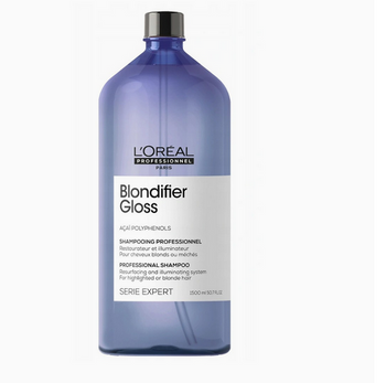 Loreal Blondifier Gloss Shampoo für blondes Haar 1500ml