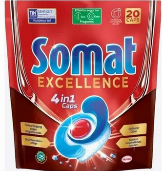 Somat Excellence 4in1 Geschirrspültabletten 20 Stück