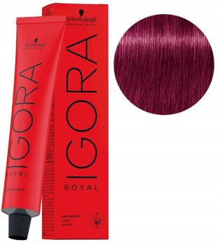 Schwarzkopf Farba Igora Royal 60ml 0-89 CZERWONY FIOLET KONCENTRAT
