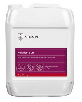 Medisept Velodes Soft hand disinfectant 5 L