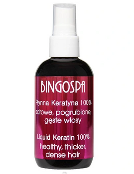BingoSpa Liquid keratin 100% Healthy and thickened hair 100ml