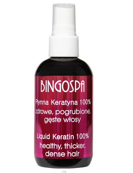 BingoSpa Flüssiges Keratin 100 % Gesundes und dichtes Haar 100 ml