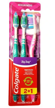 Colgate Zig Zag Toothbrush 3-Pack Medium