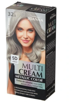 Joanna Multi Cream Color Metallic vopsea de păr blond argintiu 32.5
