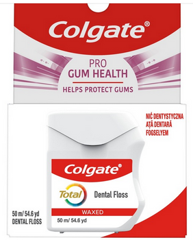 Colgate Total Nici dentystyczne woskowane 50 m