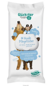 Glückstier Wet wipes for dogs 60 pcs