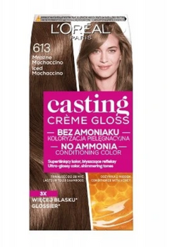 L'Oreal Paris Casting Creme Gloss Haarfarbe 613 Frosty Mochaccino