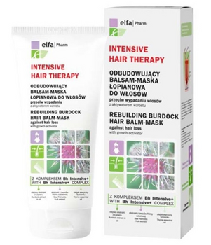 Elfa Pharm Intensive Hair Therapy rebuilding burdock balm-mask against hair loss with growth activator 200 ml
