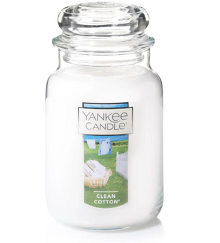 Yankee Clean Cotton Jar Large 623g