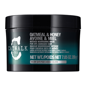 TIGI CATWALK OATMEL&HONEAY MASK 580ml NUTRE PROFONDAMENTE I CAPELLI DANNEGGIATI