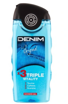 Denim Original Shower Gel x3 Triple Vitality 250 ml
