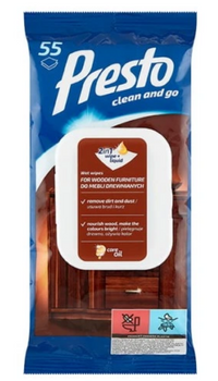 HARPER PRESTO Wood Furniture Cloths 55 pcs.