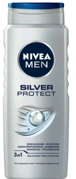 Nivea Men Silver Protect Gel de duș 500 ml