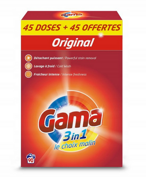 Gama Laundry Powder Original 5.85 kg