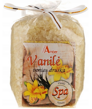 Aqua Amber Sól do kąpieli Wanilia 300 g