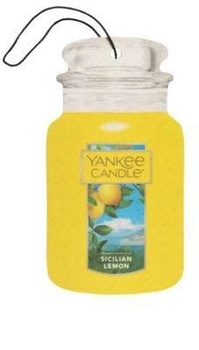 Yankee Candle Car Jar Singolo Limone di Sicilia